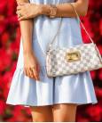 Клатч Louis Vuitton Damier Azur Eva